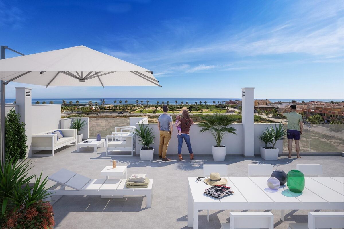 Dom szeregowy z 3 sypialniami, 99m² w Pilar de la Horadada, Hiszpania [ID: 0137-N8519]