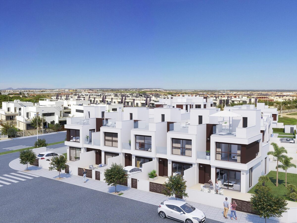 Dom szeregowy z 3 sypialniami, 99m² w Pilar de la Horadada, Hiszpania [ID: 0137-N8519]