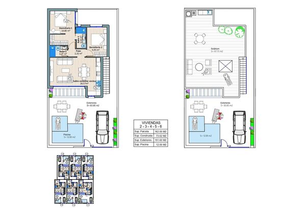 Willa w Torre Pacheco, Hiszpania, 73m² - obraz 10