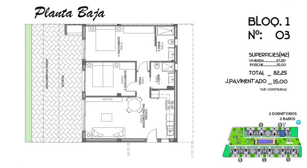 Бунгало в Альгорфа, Испания, 67м² - изображение 20
