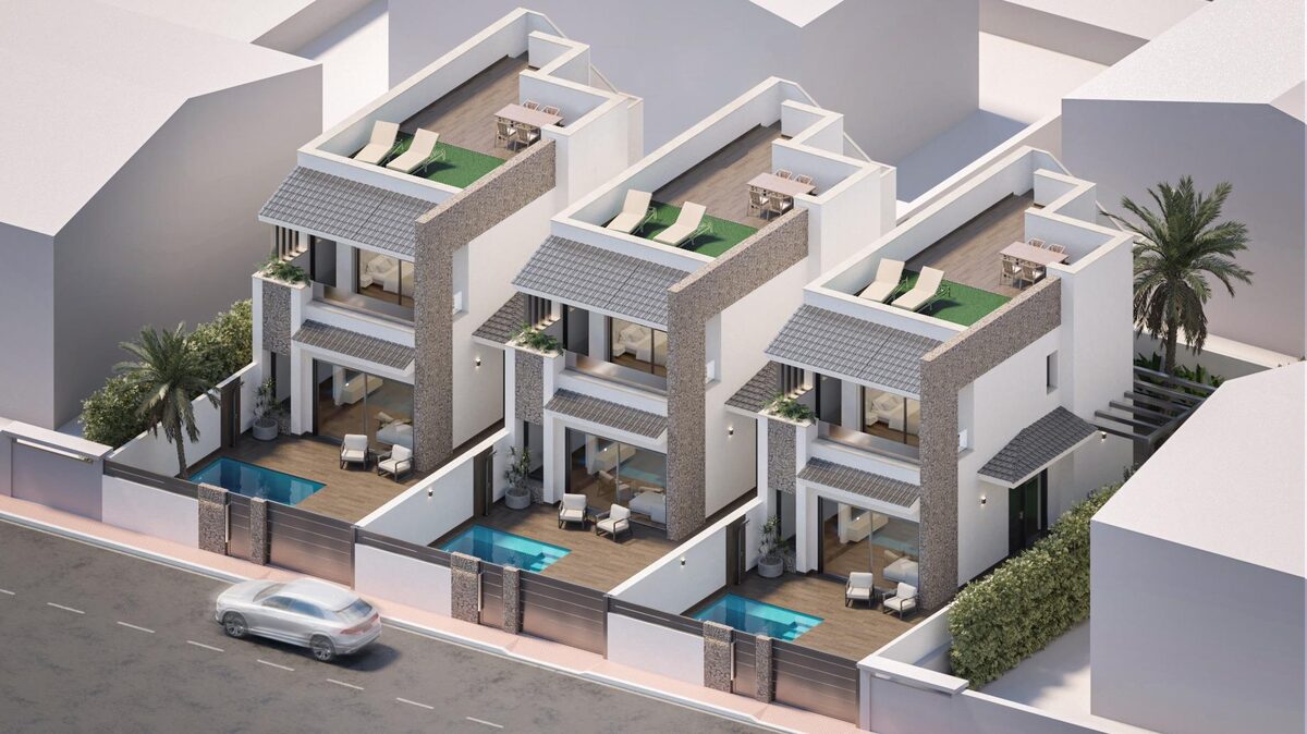 Вілла з 3 спальнями, 134м² в Сан-Педро-дель-Пінатар, Іспанія [ID: 0137-N8461]