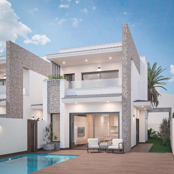 Вилла в Сан-Педро-дель-Пинатар, Испания, 134м²