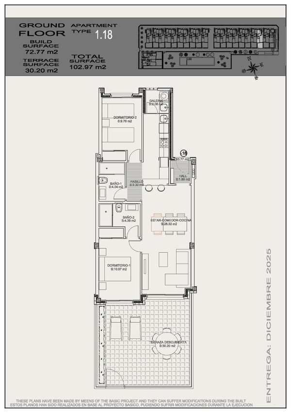 Bungalow w Torrevieja, Hiszpania, 72m² - obraz 3