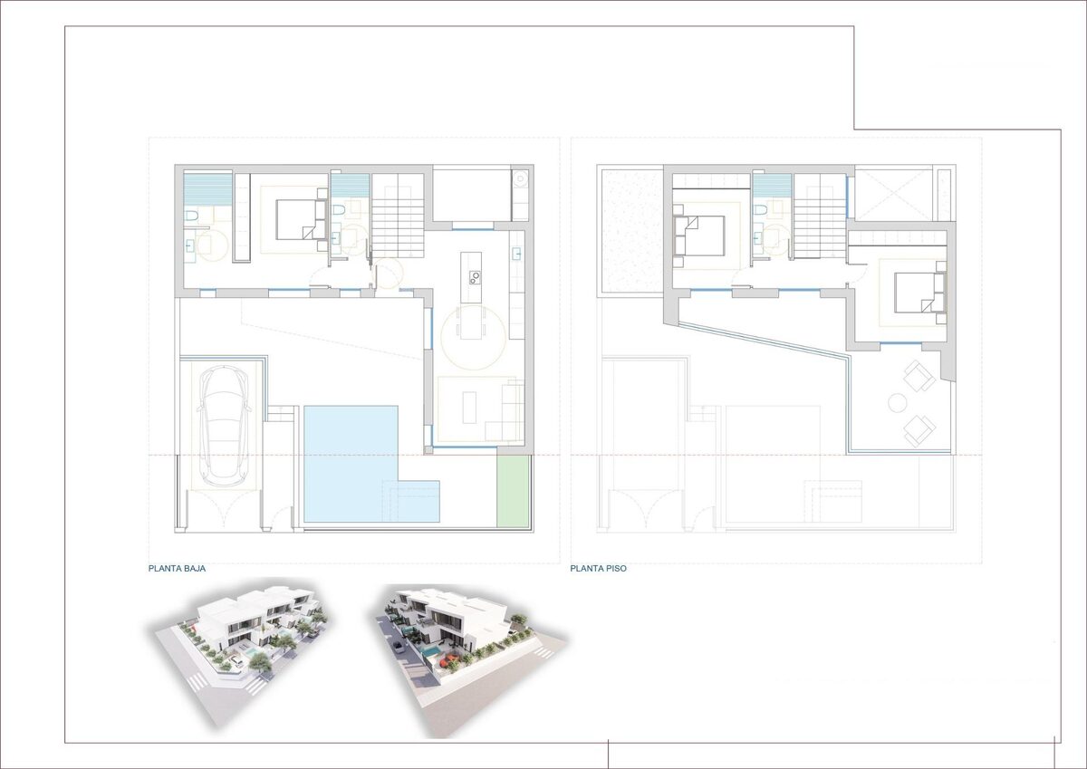 Таунхаус с 3 спальнями, 103м² в Долорес, Испания [ID: 0137-N8456]