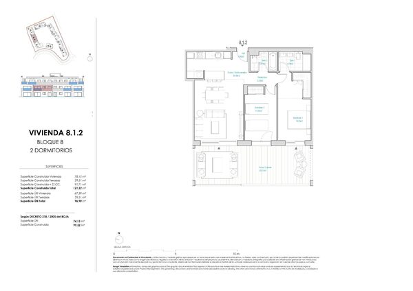 Квартира в Касарес, Испания, 113м² - изображение 14