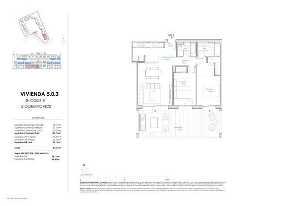 Квартира в Касарес, Испания, 116м² - изображение 14