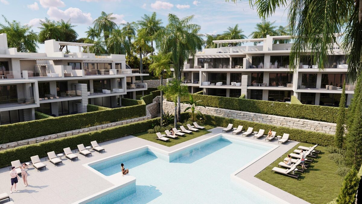 Apartament z 2 sypialniami, 128m² w Estepona, Hiszpania [ID: 0137-N8393]
