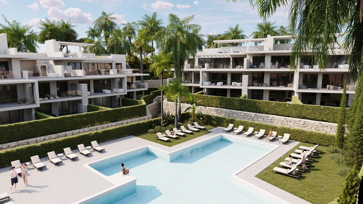 Apartament z 3 sypialniami, 126m² w Estepona, Hiszpania [ID: 0137-N8396]