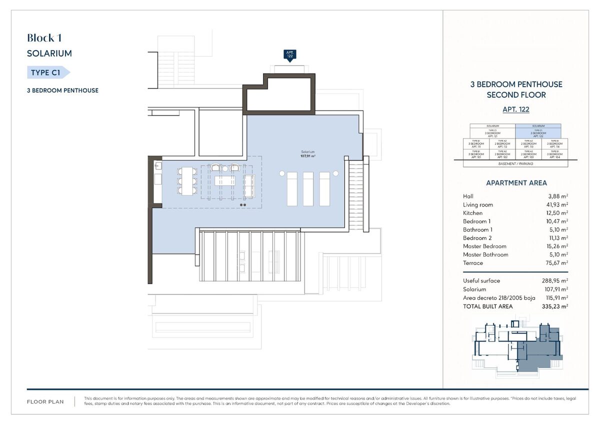 Пентхаус с 3 спальнями, 335м² в Эстепона, Испания [ID: 0137-N8398]