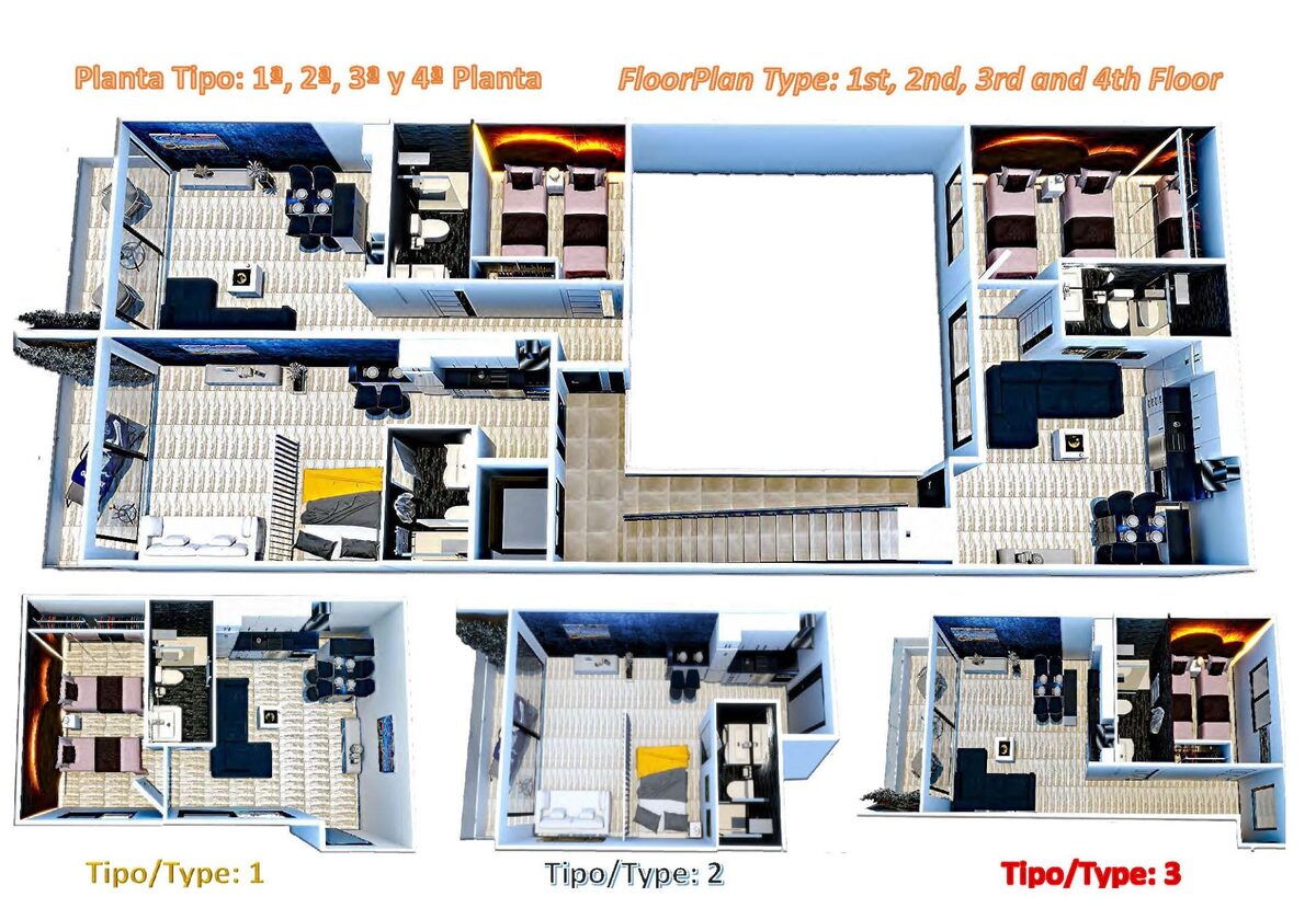 Студия, 35м² в Торревьеха, Испания [ID: 0137-N8451]