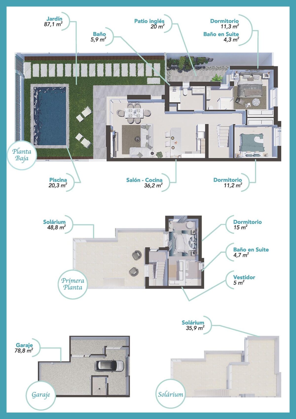 Willa z 3 sypialniami, 232m² w Los Alcazares, Hiszpania [ID: 0137-N8403]