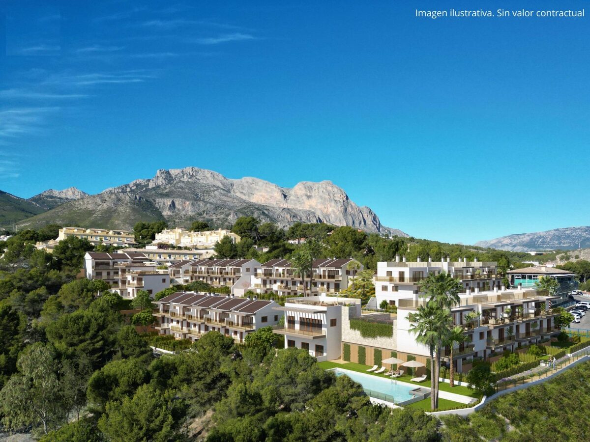 Townhouse with 4 bedrooms, 172m² in La Nucia, Spain [ID: 0137-N8389]