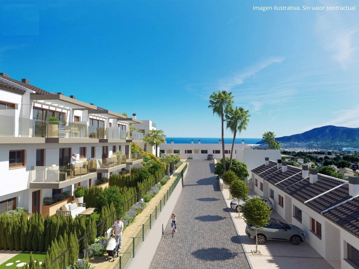 Townhouse with 4 bedrooms, 172m² in La Nucia, Spain [ID: 0137-N8389]
