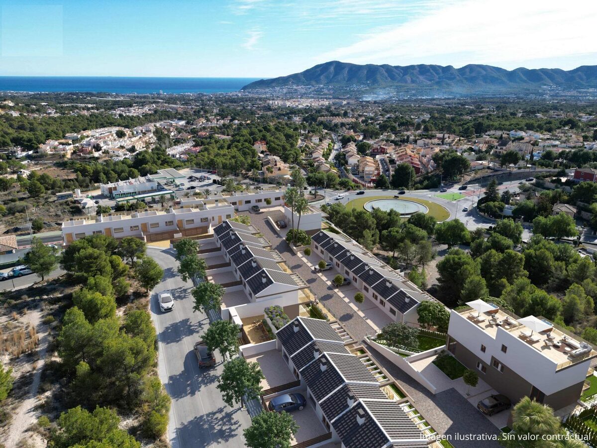 Townhouse with 4 bedrooms, 172m² in La Nucia, Spain [ID: 0137-N8389]