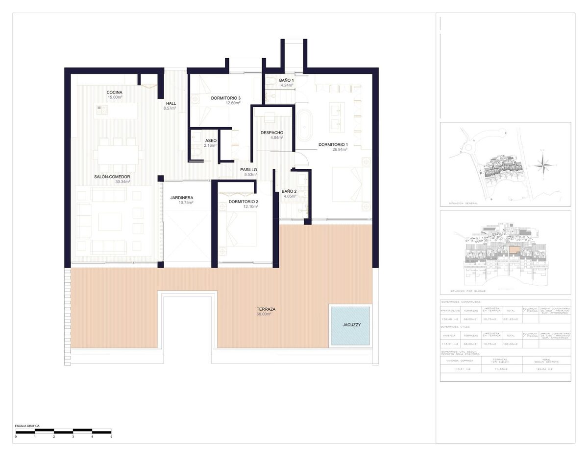 Квартира з 3 спальнями, 151м² в Касарес, Іспанія [ID: 0137-N8354]