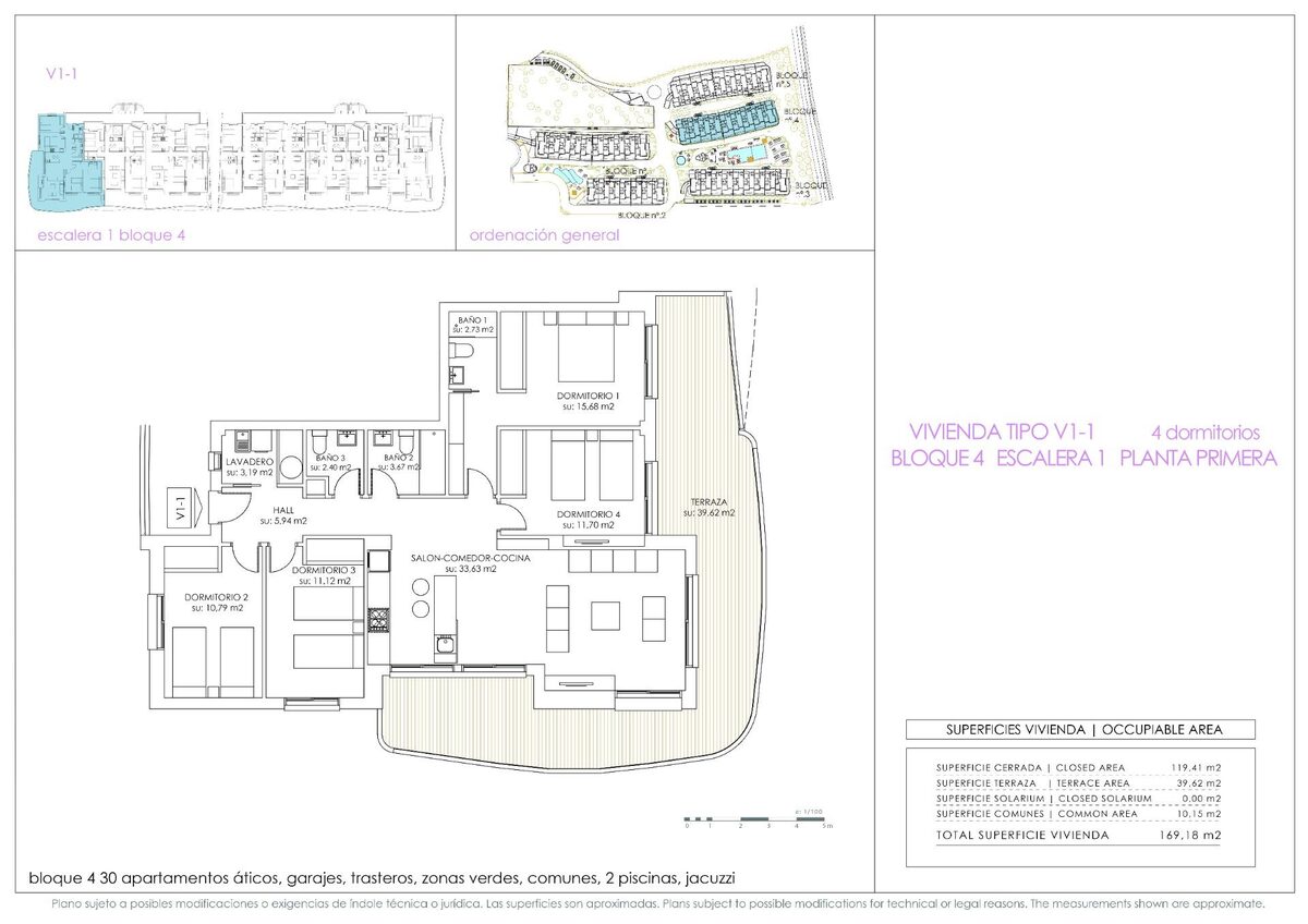 Квартира з 4 спальнями, 120м² в Оріуела Коста, Іспанія [ID: 0137-N6229]