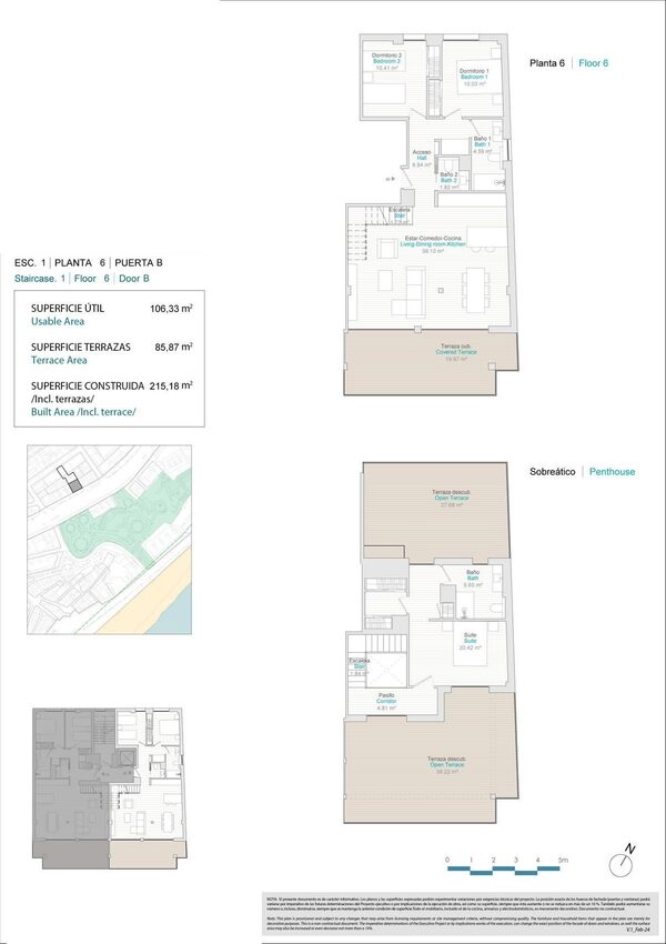 Penthouse in Villajoyosa, Spain, 106m² - image 6