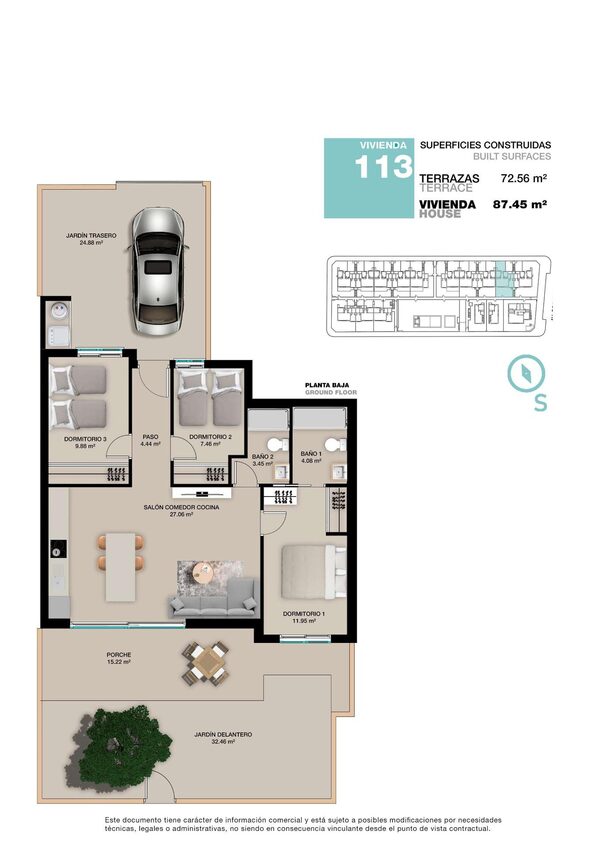 Bungalow in Pilar de la Horadada, Spain, 87m² - image 19