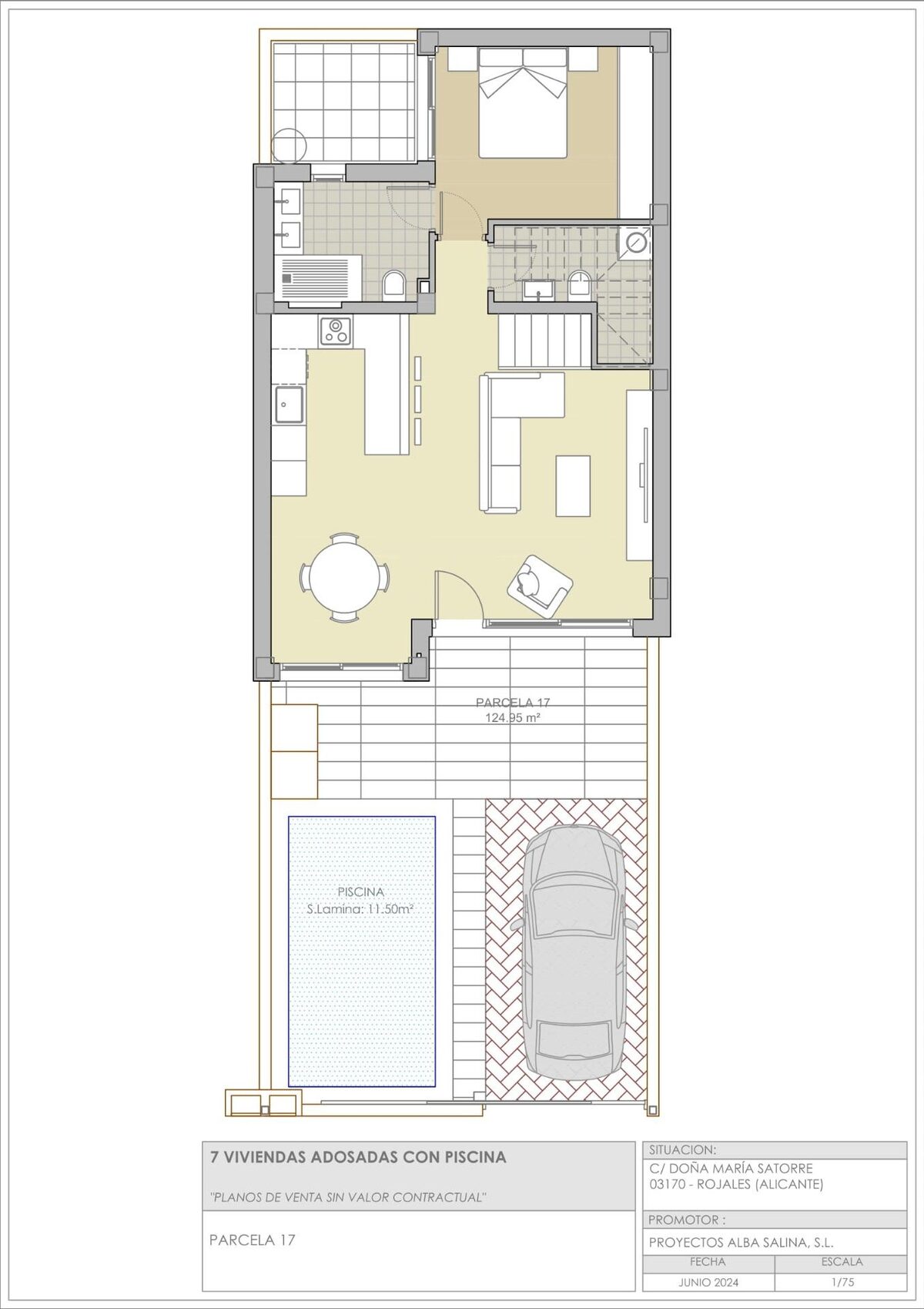 Таунхаус с 3 спальнями, 113м² в Рохалес, Испания [ID: 0137-N8233]