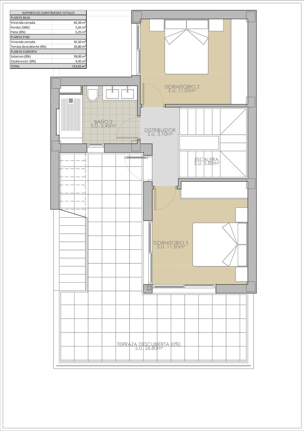 Таунхаус с 3 спальнями, 113м² в Рохалес, Испания [ID: 0137-N8233]