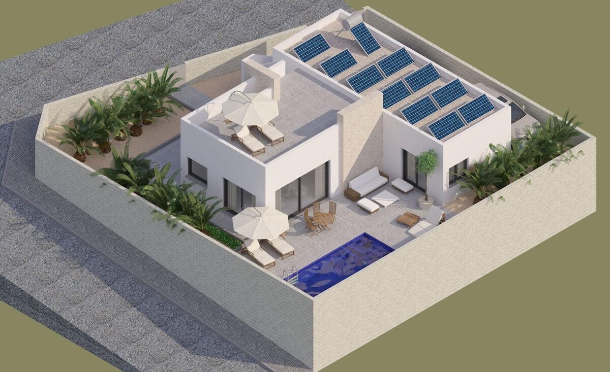 Вилла с 3 спальнями, 107м² в Бенихофар, Испания [ID: 0137-N8223]