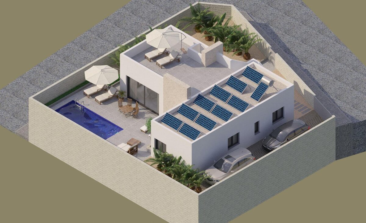 Вилла с 3 спальнями, 107м² в Бенихофар, Испания [ID: 0137-N8223]