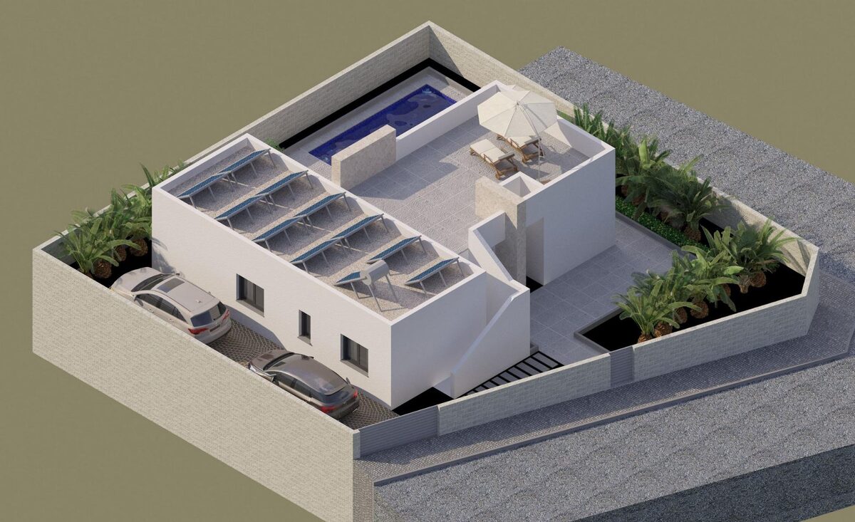 Вилла с 3 спальнями, 107м² в Бенихофар, Испания [ID: 0137-N8223]