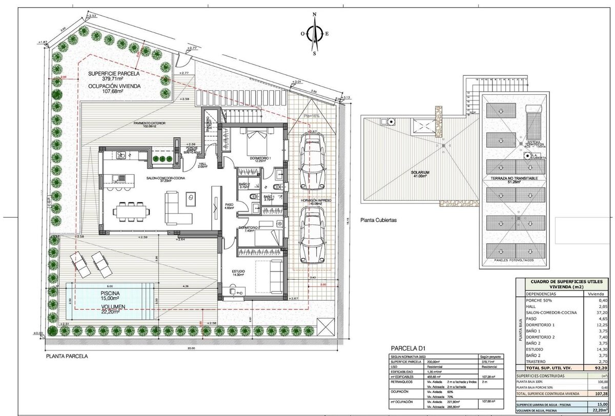 Вилла с 3 спальнями, 107м² в Бенихофар, Испания [ID: 0137-N8223]