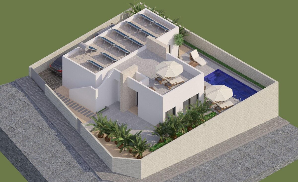 Вилла с 3 спальнями, 107м² в Бенихофар, Испания [ID: 0137-N8223]