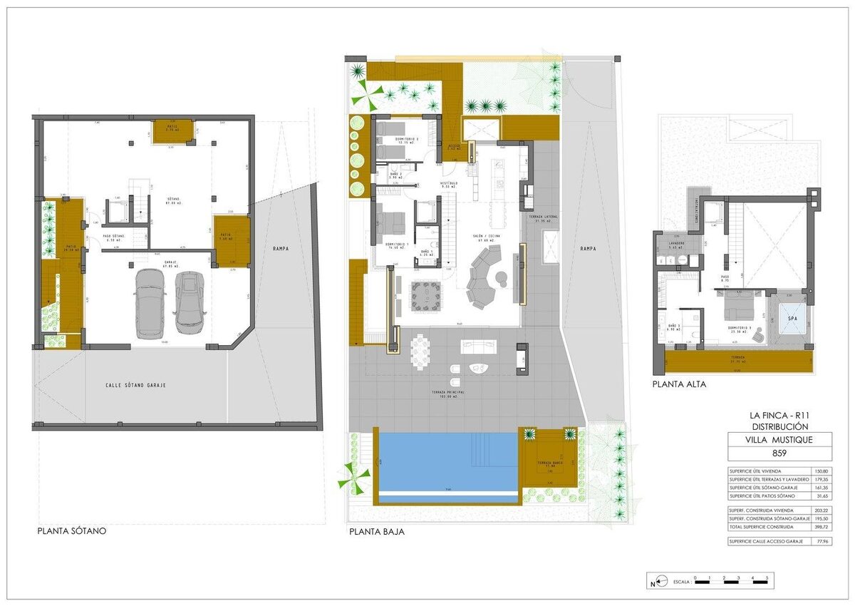 Вілла з 3 спальнями, 203м² в Альгорфа, Іспанія [ID: 0137-N6212]