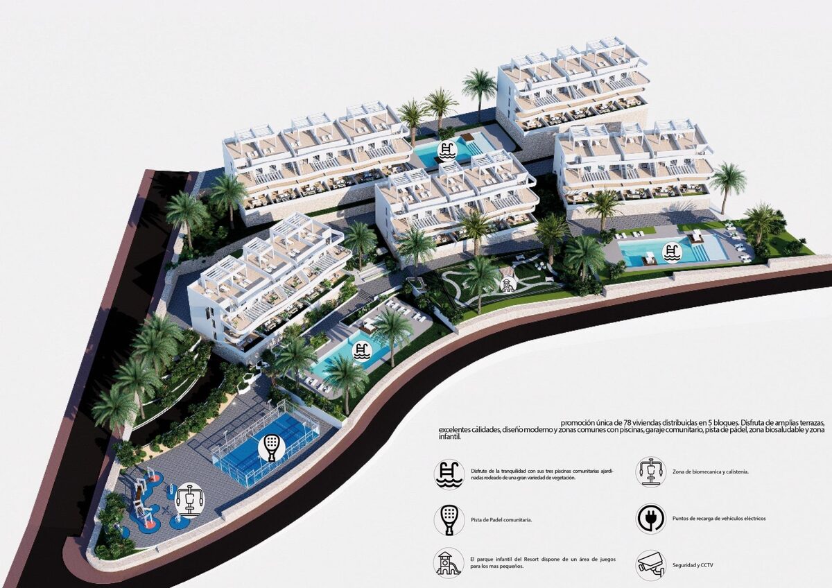 Penthouse with 2 bedrooms, 68m² in Finestrat, Spain [ID: 0137-N8215]