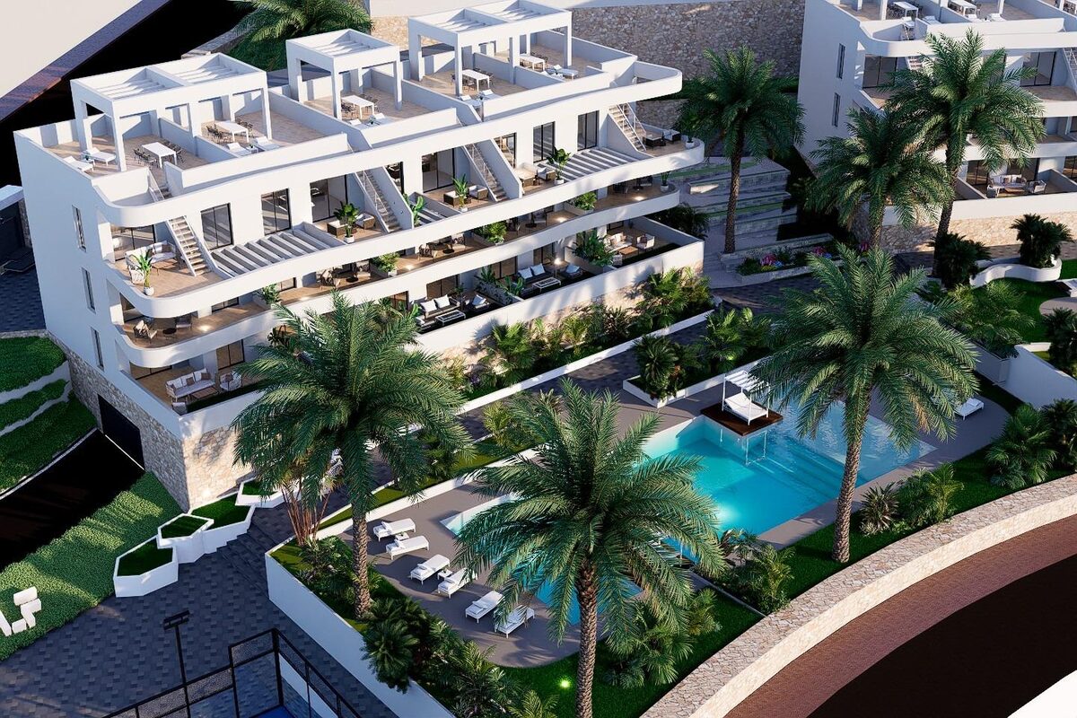 Penthouse with 2 bedrooms, 68m² in Finestrat, Spain [ID: 0137-N8215]