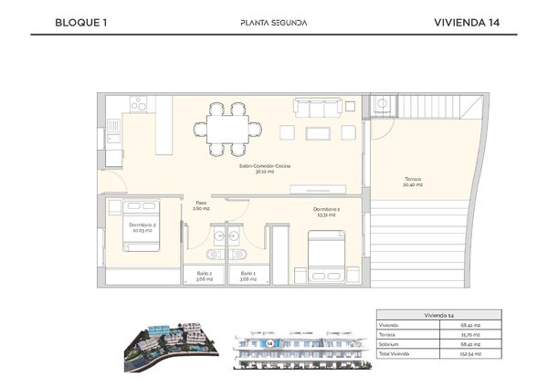 Penthouse in Finestrat, Spain, 68m² - image 18