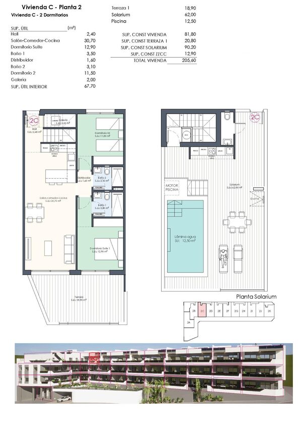 Пентхаус в Бенихофар, Испания, 81м² - изображение 33