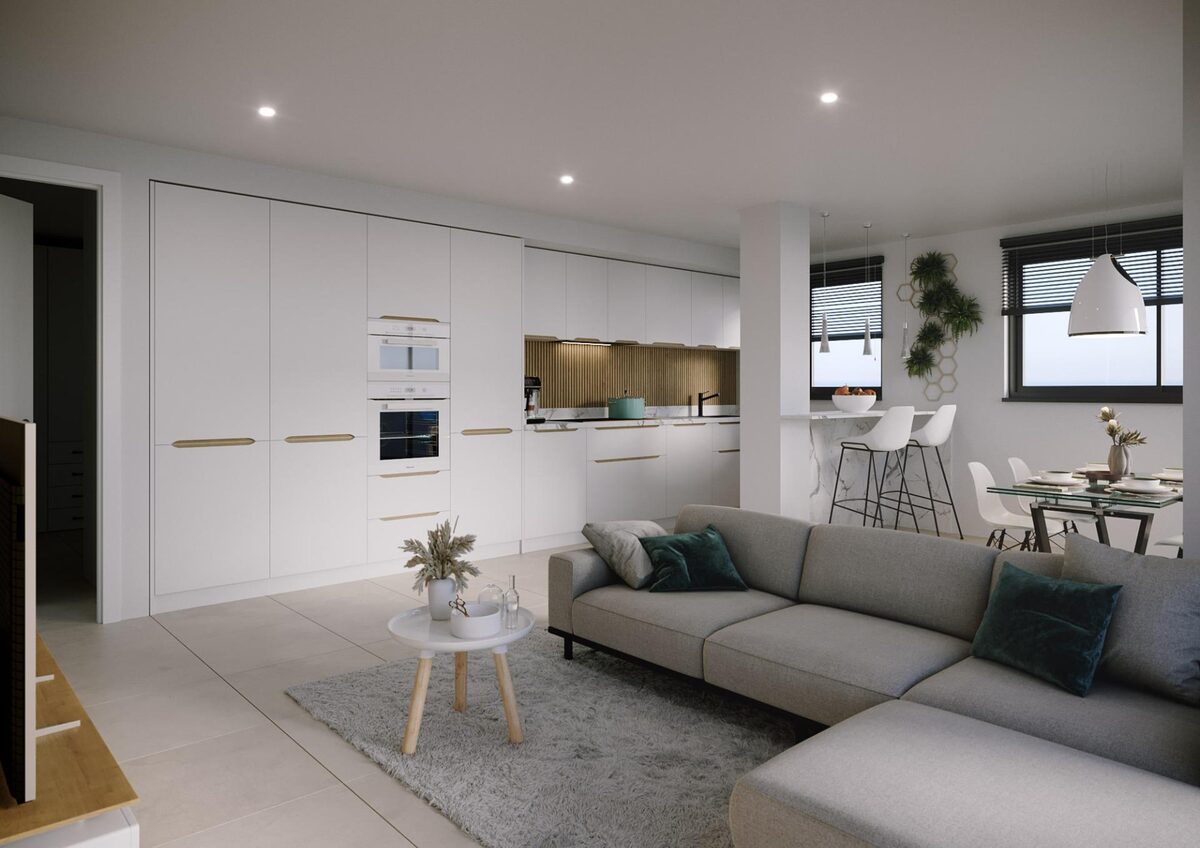 Penthouse z 2 sypialniami, 94m² w Santa Pola, Hiszpania [ID: 0137-N8188]