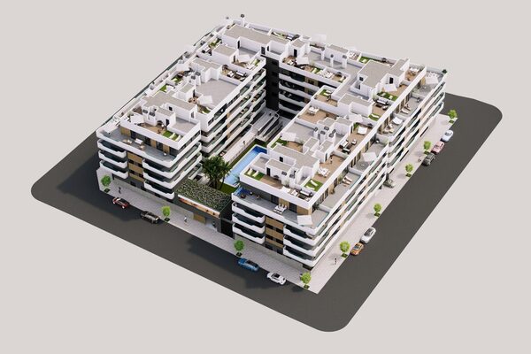 Пентхаус в Санта-Пола, Испания, 94м² - изображение 4