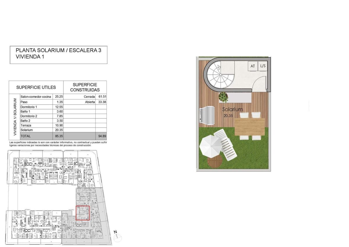 Penthouse z 2 sypialniami, 94m² w Santa Pola, Hiszpania [ID: 0137-N8188]
