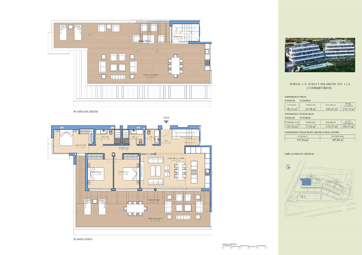 Penthouse with 3 bedrooms, 153m² in Estepona, Spain [ID: 0137-N8159]