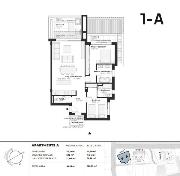 Apartament w Estepona, Hiszpania, 91m² - obraz 18