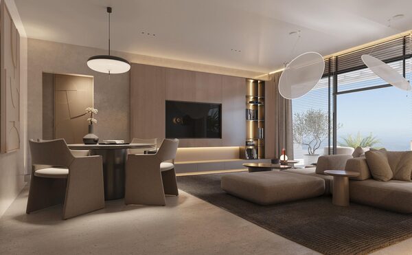 Penthouse w Estepona, Hiszpania, 109m² - obraz 4