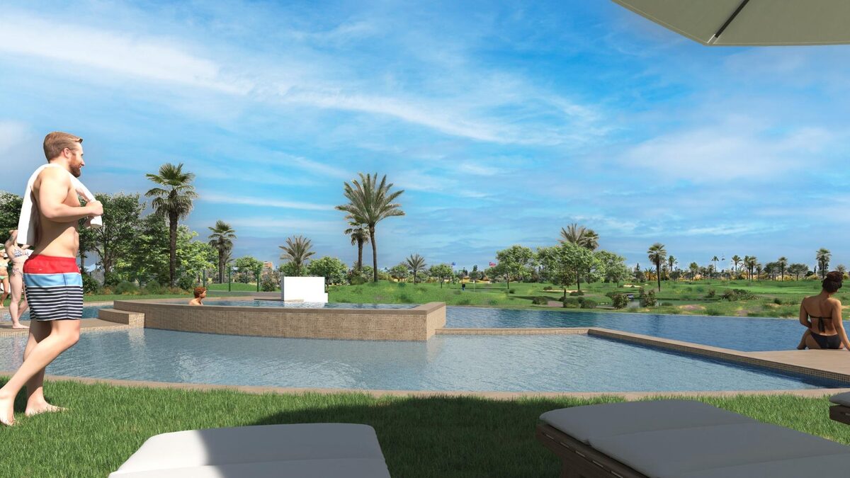 Penthouse z 3 sypialniami, 110m² w Los Alcazares, Hiszpania [ID: 0137-N8130]