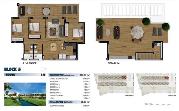 Пентхаус в Лос-Алькасарес, Испания, 110м² - изображение 19