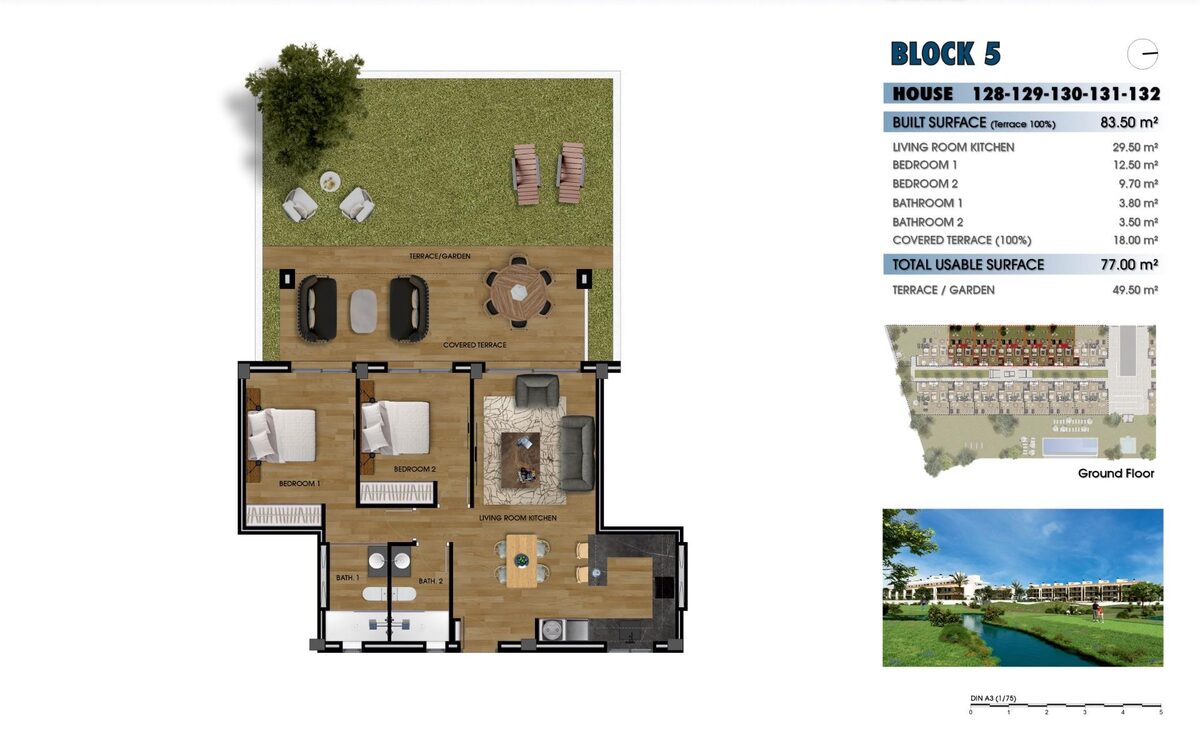 Apartament z 2 sypialniami, 83m² w Los Alcazares, Hiszpania [ID: 0137-N8126]