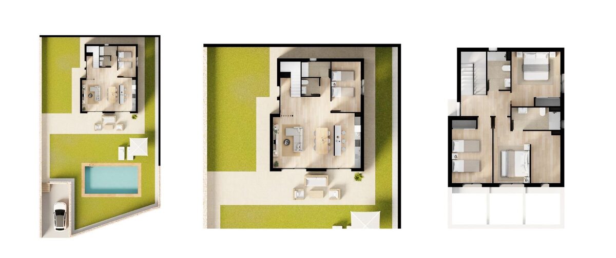 Willa z 4 sypialniami, 157m² w Finestrat, Hiszpania [ID: 0137-N8120]