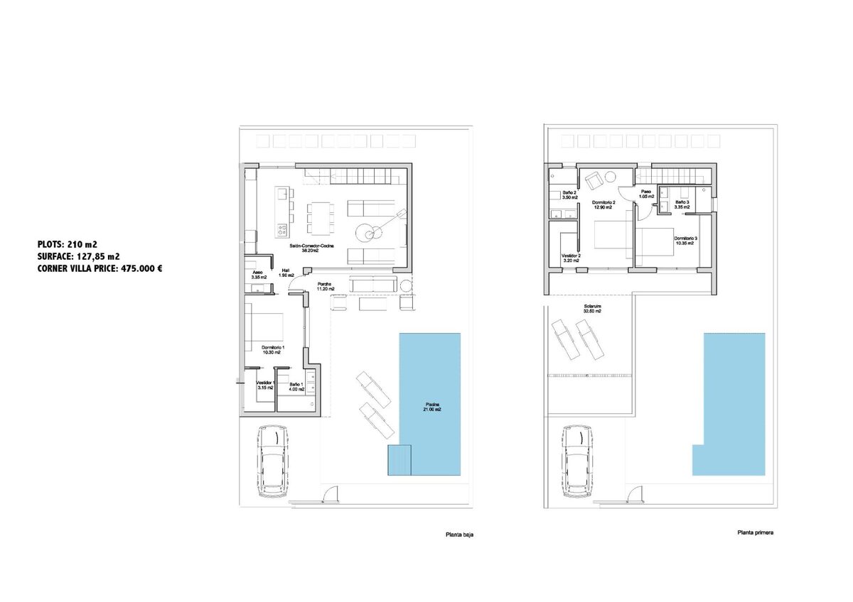 Вілла з 3 спальнями, 127м² в Сан-Хав'єр, Іспанія [ID: 0137-N8115]