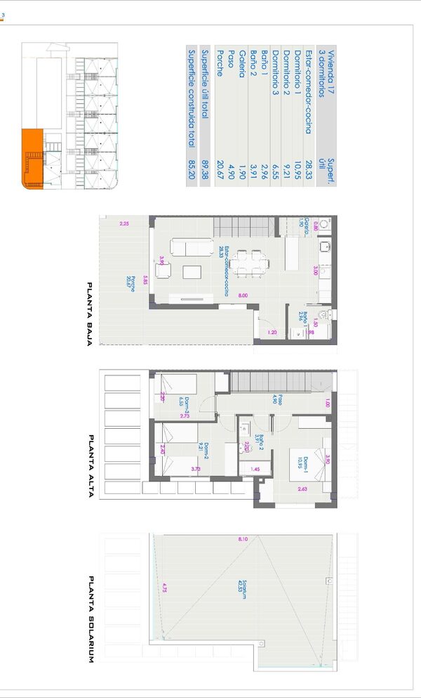 Таунхаус в Оріуела Коста, Іспанія, 86м² - зображення 39