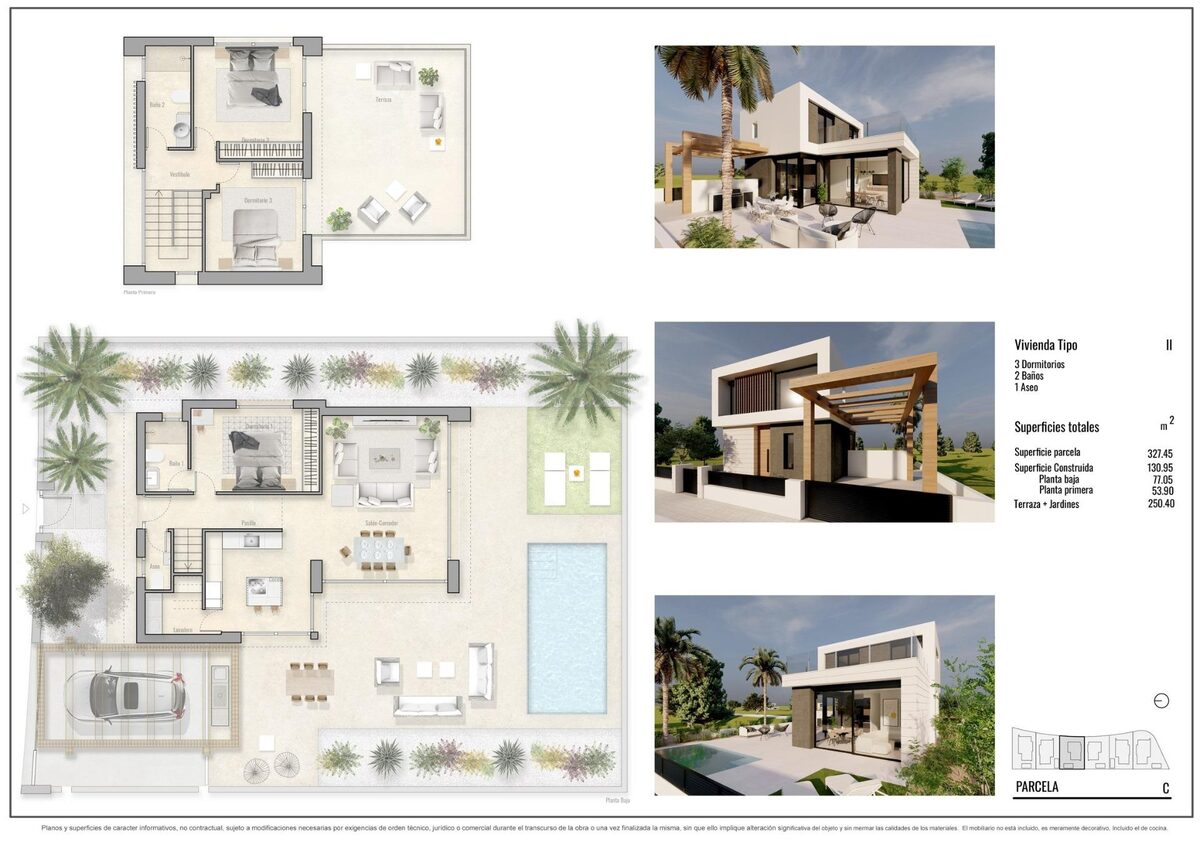 Villa with 3 bedrooms, 130m² in Pilar de la Horadada, Spain [ID: 0137-N8106]