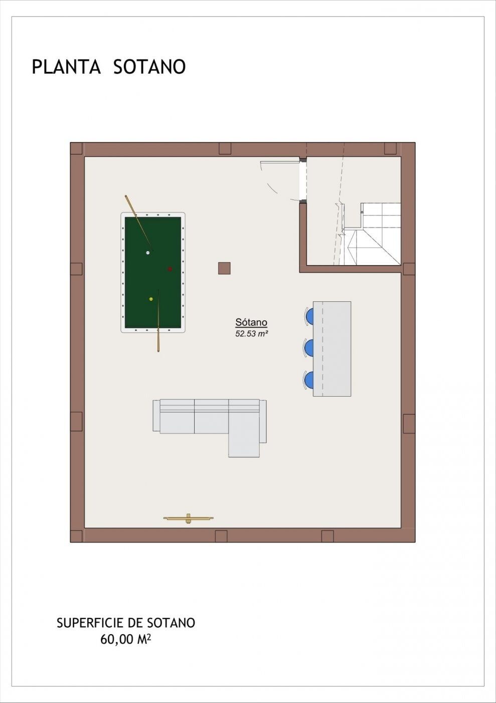 Вилла с 3 спальнями, 125м² в Вера, Испания [ID: 0137-N6255]