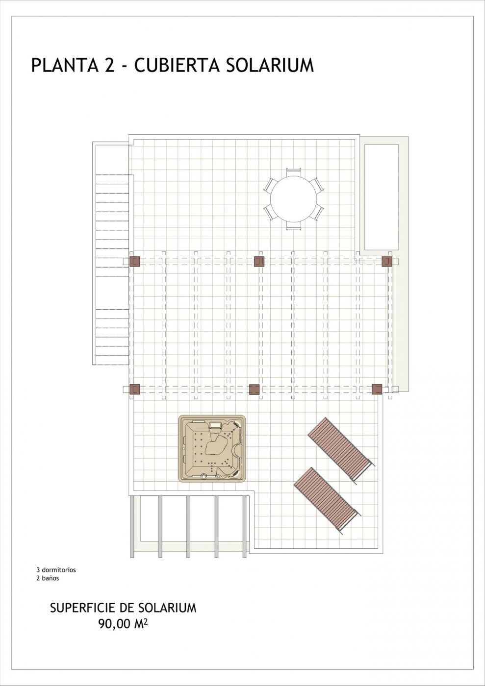 Villa with 3 bedrooms, 90m² in Vera, Spain [ID: 0137-N6256]