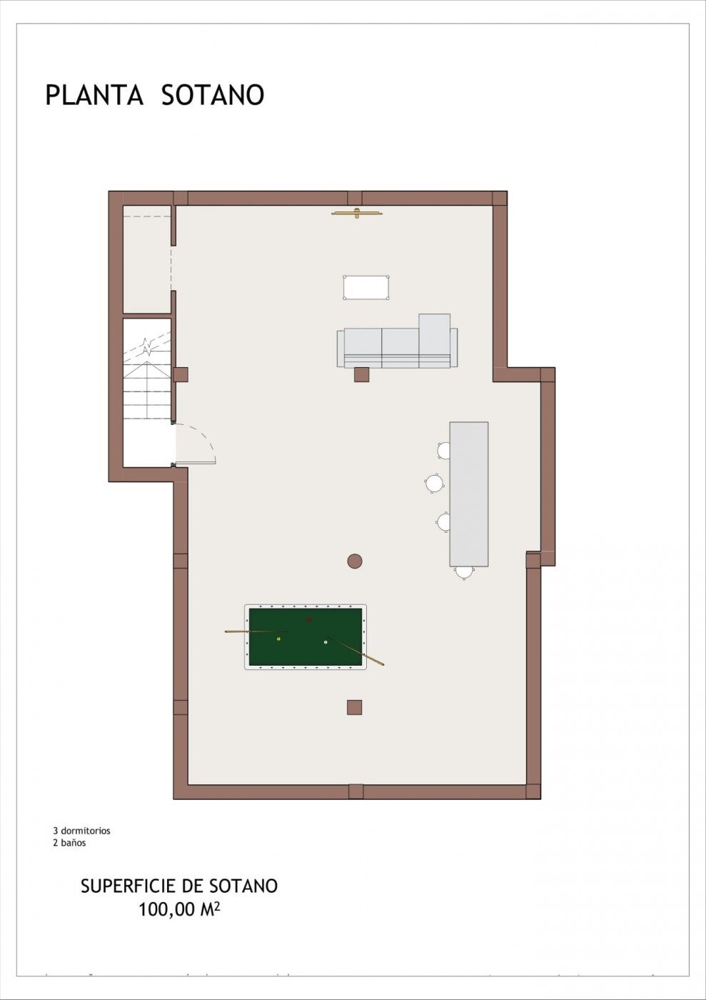 Villa with 3 bedrooms, 90m² in Vera, Spain [ID: 0137-N6256]
